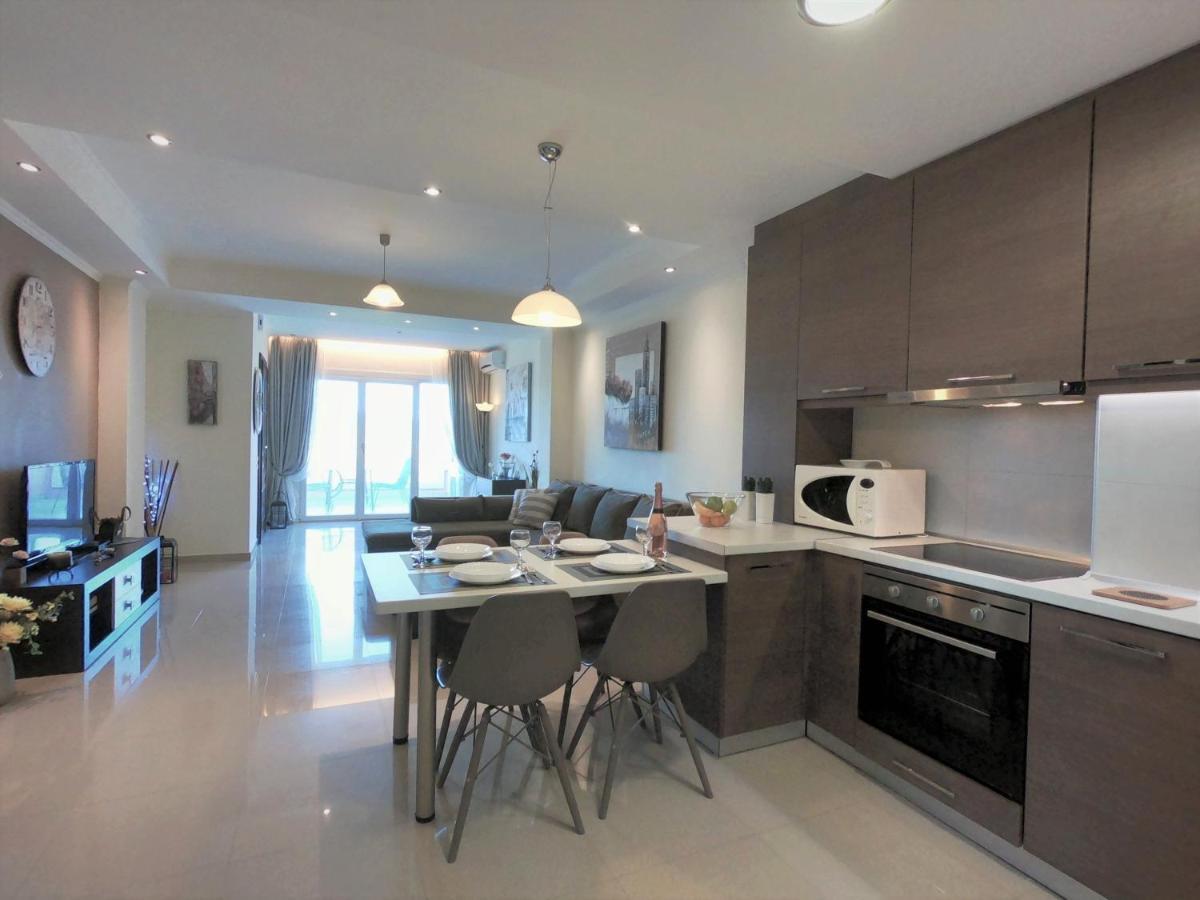 Sunshine Home 1 With Sea View Alepou Exteriör bild