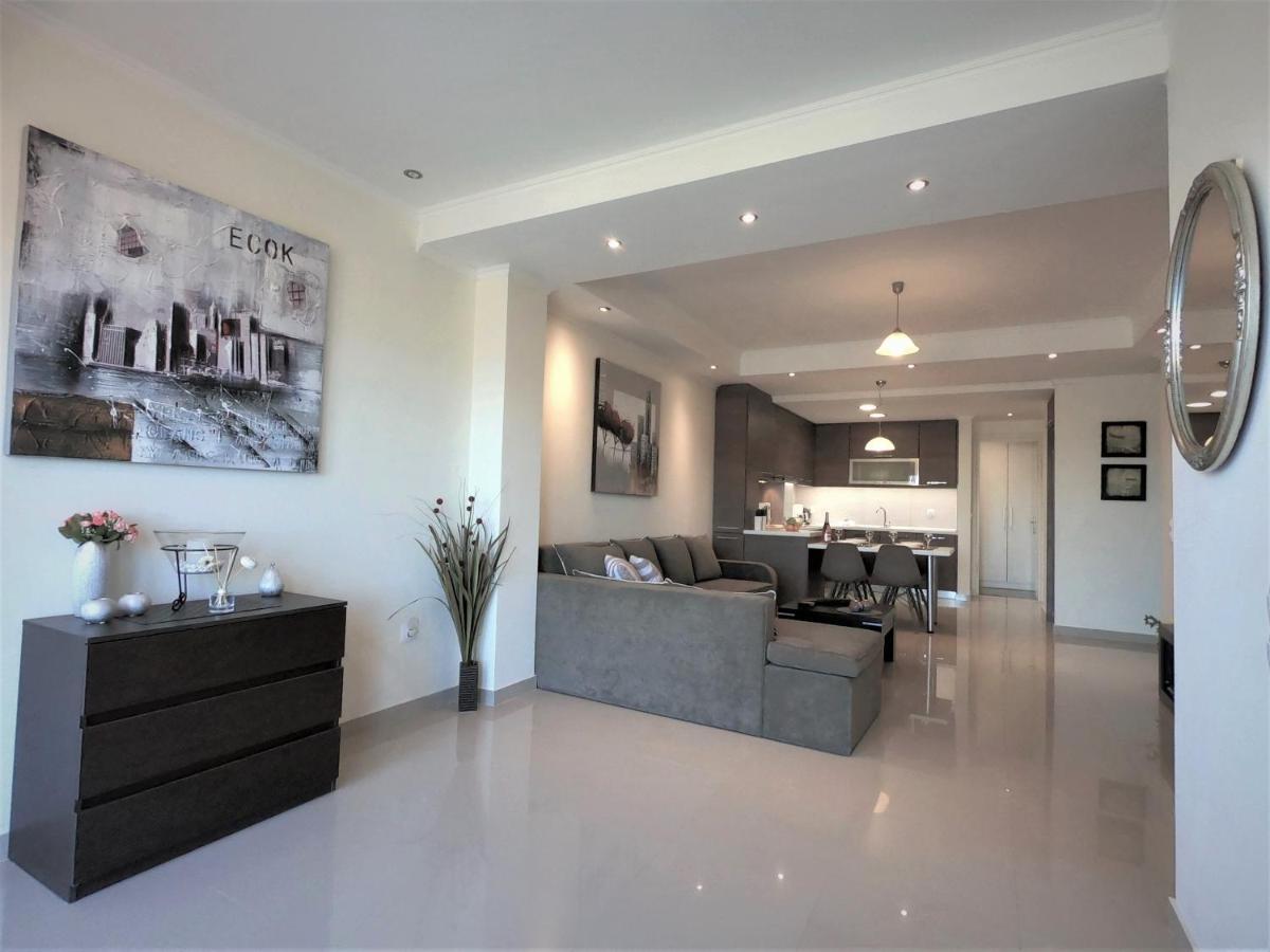 Sunshine Home 1 With Sea View Alepou Exteriör bild